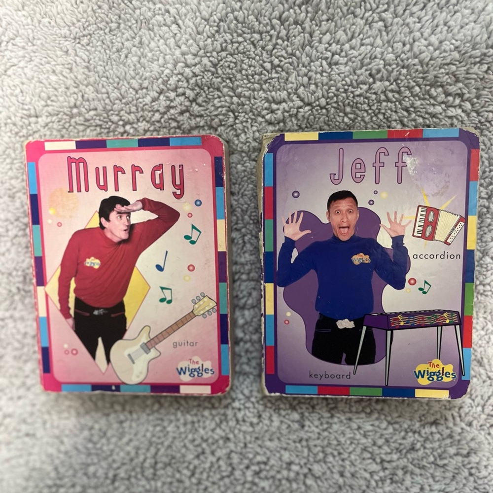 The Wiggles Characters Jeff and Murray Books